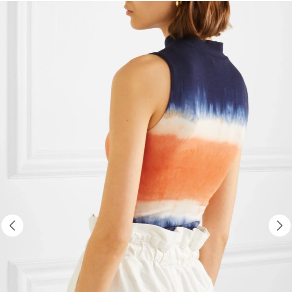 NINETY PERCENT + Net Sustain Rita Tie-dyed Stretch